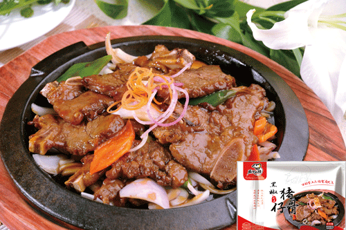 黑(hēi)椒豬仔骨